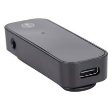BT 5.1 2-en-1 Émetteur/Récepteur 140 mAh Noir
