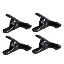 4pcs Woodworking A Clip Heavy Duty Anti Slip Metal Wide Mouth Spring Clamps for Photography Backdrops