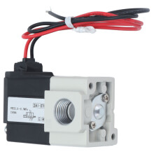 Vanne pneumatique à solénoïde G1/4 3W 2P aluminium