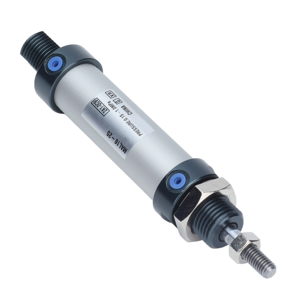 Pneumatic Cylinder Mini Double Action Single Rod Aluminum Alloy Cylinders Mal16â25 4251322064812