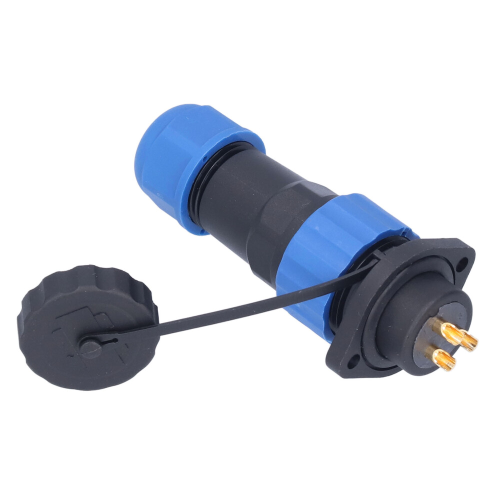 Ip68 Waterproof Plug Socket Flange Aviation Power Connector Industrial Adapter Ac380v Sp203 Pin (380V 25A) 3031322065030