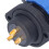 SP203 IP68 380V 25A Conector de brida aeronáutico 7