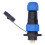 SP203 IP68 380V 25A Conector de brida aeronáutico 15