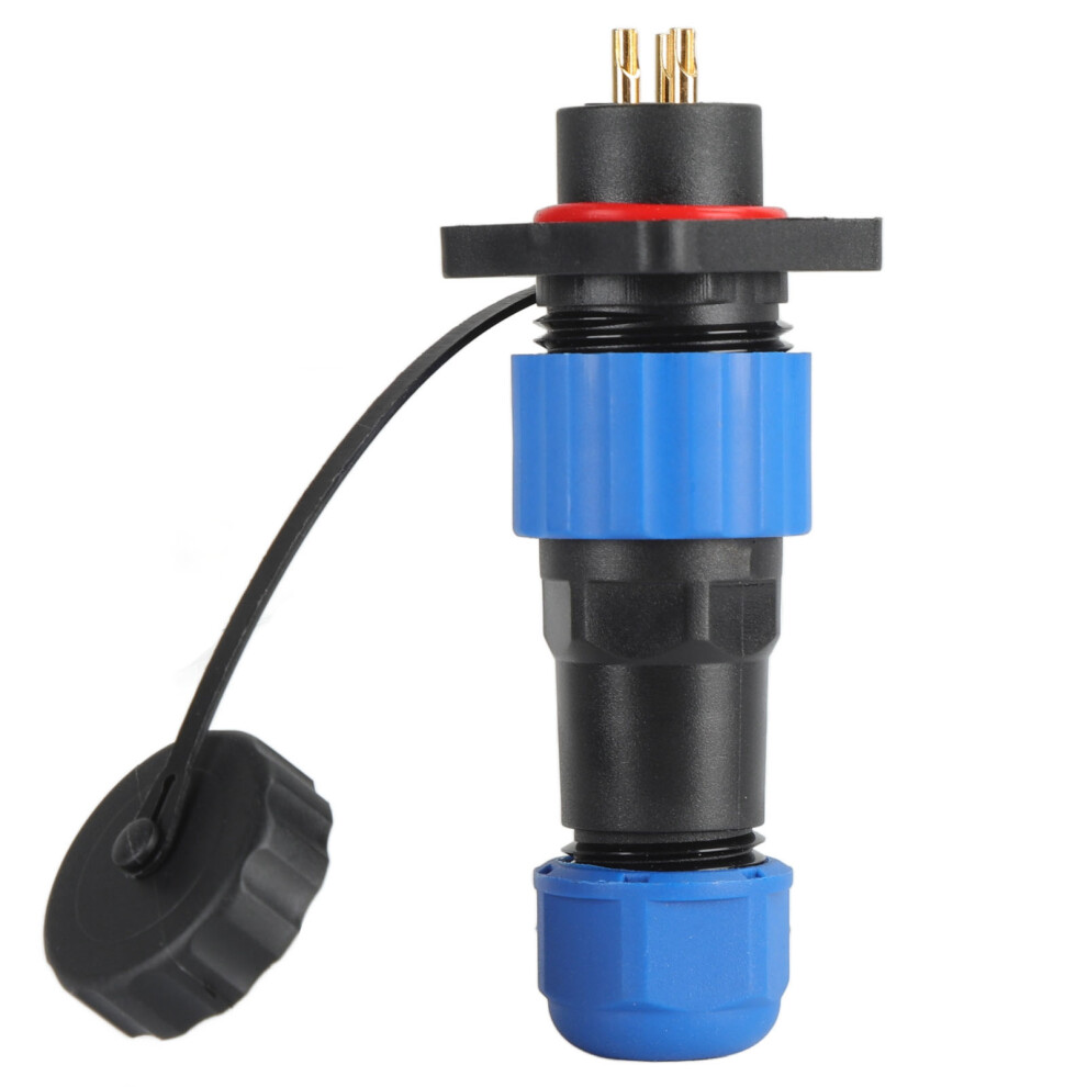 Ip68 Waterproof Plug Socket Square Aviation Power Connector Industrial Terminal Adapter Sp163 Pin (380V 10A) 9441322065079