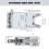 MHC2-10D presa pneumatica, foro da 10 mm, 2-artigli, Argento 7