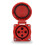 Prise industrielle 63 A 3P+E IP67 380-415 V 12