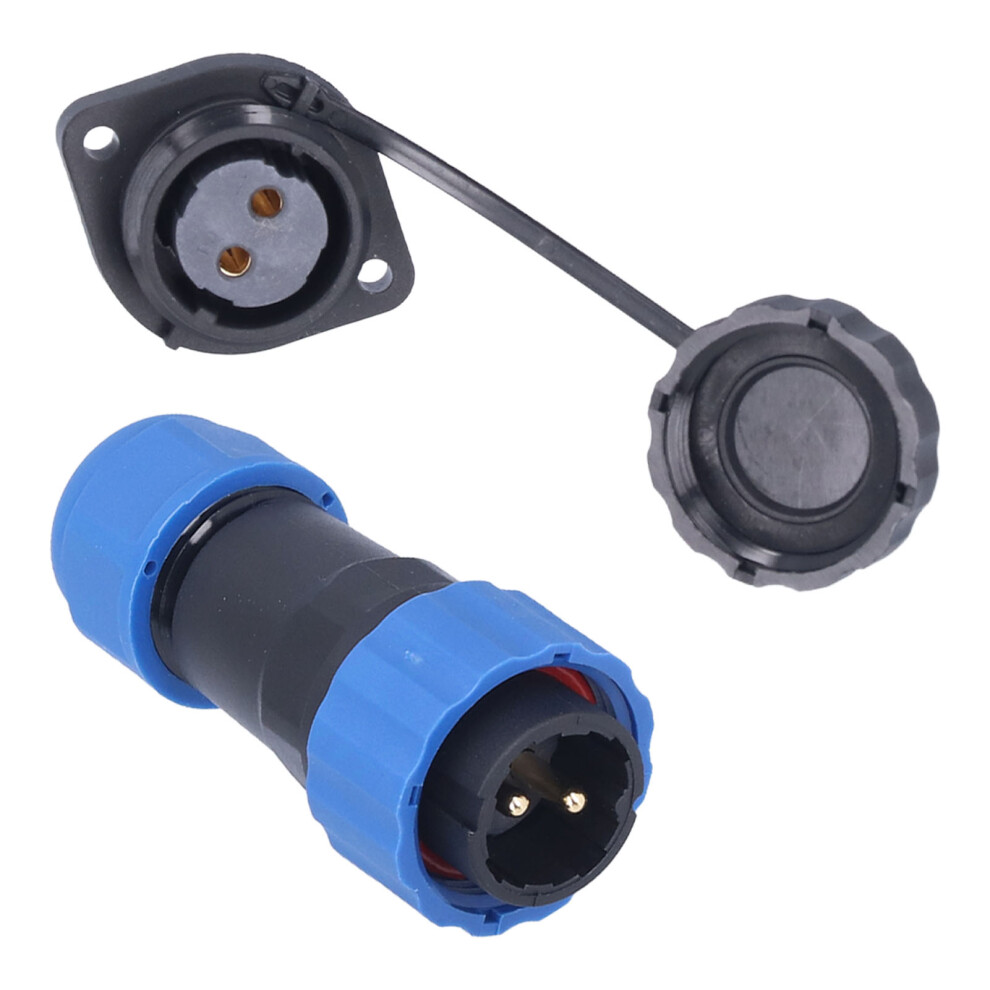 Ip68 Waterproof Plug Socket Flange Aviation Power Connector Industrial Adapter Ac380v Sp202 Pin (380V 25A) 8321322065365
