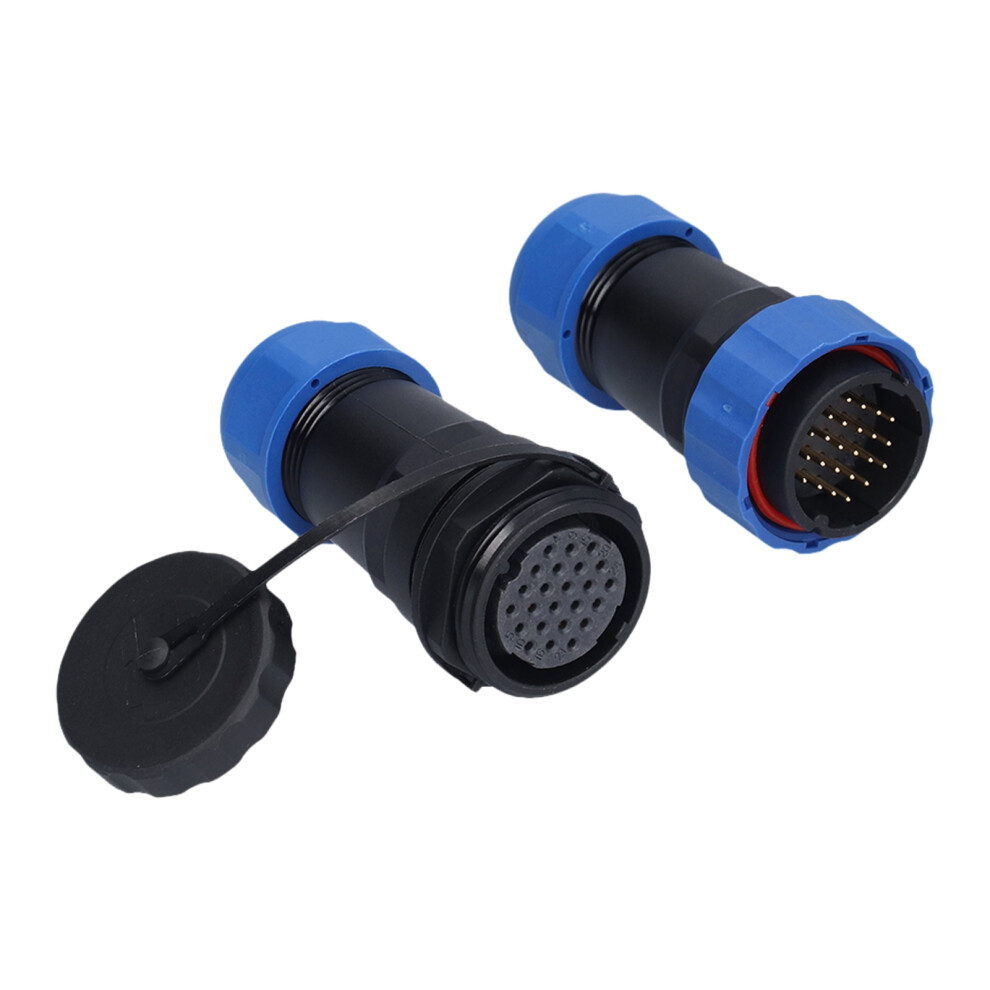 Aviation Plug Socket Ip68 Waterproof Pair Connector Male Female Butt Terminal 250V 5A Sp28 9431322065339