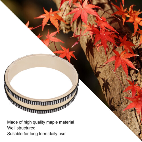 Ocean Drum Natural Colour Transparent Maple Wave Bead Drums Musical Instrument Percussion 2