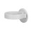 Porte-sèche-cheveux en ABS blanc, fixation murale, 10 cm 14