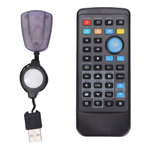 Récepteur USB de télécommande 18 m de portée 70 cm 150 mAh 1