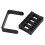 Porte-forets pour ponceuse à ongles 16 trous compact noir 4