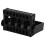 Porte-forets pour ponceuse à ongles 16 trous compact noir 6