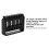 Porte-forets pour ponceuse à ongles 16 trous compact noir 12