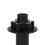 Mozzo in alluminio 6804 con cuscinetti 110mm 20mm 36H nero 11
