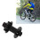 Mozzo in alluminio 6804 con cuscinetti 110mm 20mm 36H nero 14