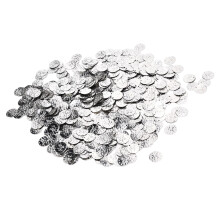 2000Pcs Belly Dance Coins Exquisite Sequins Pendants Clothing Accessories for DIY Costume Waist ChainsSilver (Bird Coin)