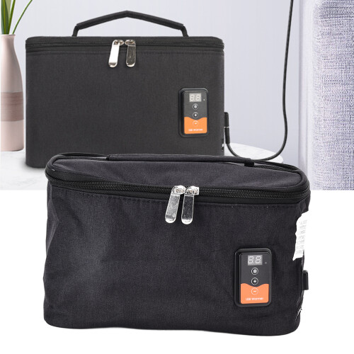 Sac de cuisson carré noir Thermostat USB-C double