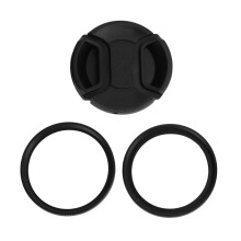 UV Filter Ring Lens Cap Set Ultra Slim UV Lens Filter Ring Set for Lumix LX7 Digital Camera