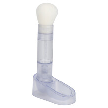Pennello per polvere sulle unghie 2-in-1 – 14,53,3 cm, base 7,83,7 cm
