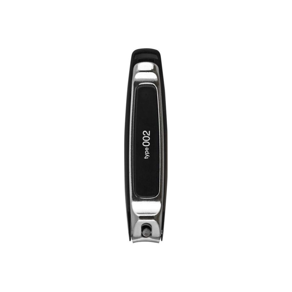 Kai Nail Clipper Type002 M Black Curved Blade Made In Japan Ke0129