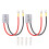 Câble de démarrage CC600V 50A 10AWG 25 cm noir 2