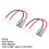 Câble de démarrage CC600V 50A 10AWG 25 cm noir 4