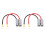 Câble de démarrage CC600V 50A 10AWG 25 cm noir 13