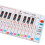 Tableau des notes à 88 touches pour clavier de piano, PP Colourful 12