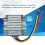 Convertitore Buck DC 190W 10A IP67 con guscio in alluminio 6
