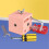 Busy Cube per bambini in pino 555cm 0,35kg legno 8