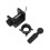 Support à pince pour perruque réglable, pince de 4 cm, noir 8