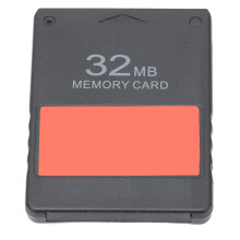 PS2 FMCB V1.966 32MB Scheda di memoria nera, Standard
