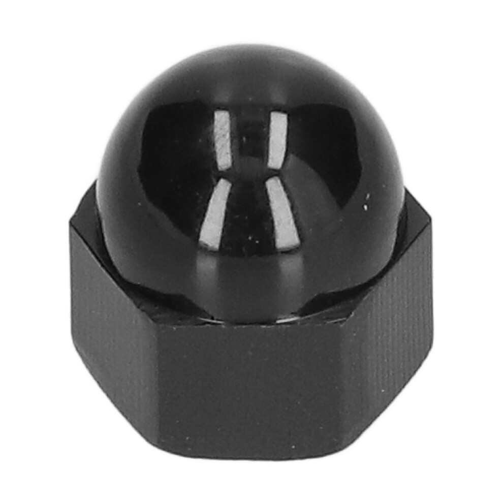 10Pcs Hex Nut Covers Protection Dome Caps Plastic Black Fastener Hardware Industrial Suppliesm10 9351322084676