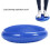 Disco di equilibrio professionale cuscino pad per palline blu 8