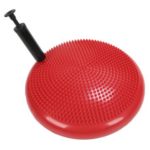 Coussin-disque d'équilibre en PVC tampon pour balle rouge taille unique