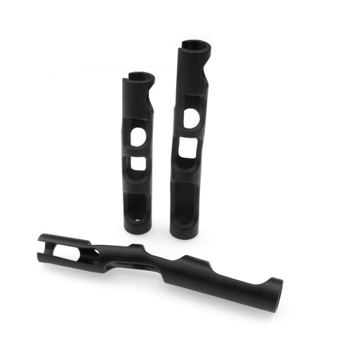 Impugnatura in silicone per arco di violino S/M/L - Nera 7g 2