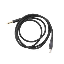 Cavo audio da Type-C a 3,5 mm TRRS, 3,12 piedi, per auto e impianto stereo domestico, Nero