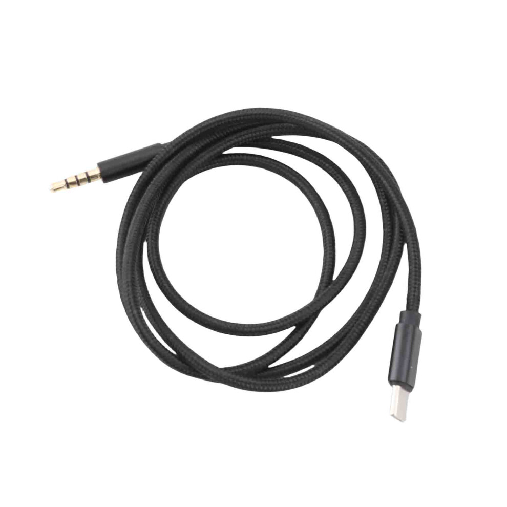 Type-C Male To 3.5Mm Trrs Male Audio Cable 3.12Ft Usb-C To 3.5Mm Headset Car/Home Stereo Adapter Cord, 3.12Ft Black 8731322084554