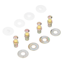 Boulons de verrouillage de porte automobile – lot de 4 pour Corrado, ABS et métal durables
