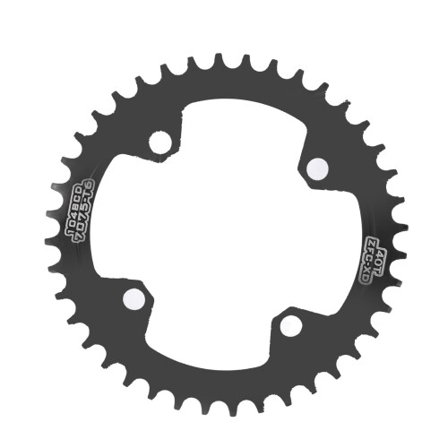 FMFXTR plato de 40 dientes, BCD 104, 168 mm, negro 1
