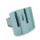 Supporto per asciugacapelli 8,5x9 cm Calibro 4,2 cm Blu chiaro 7
