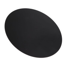 Placa acrílica reflectante 30x30cm negra para joyería