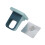 Supporto per asciugacapelli 8,5x9 cm Calibro 4,2 cm Blu chiaro 2