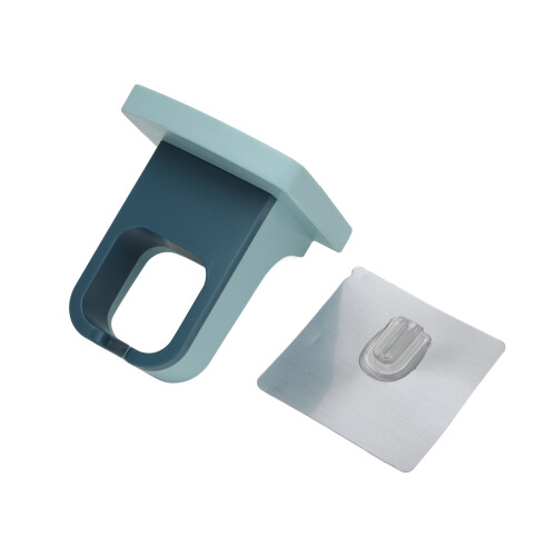 Supporto per asciugacapelli 8,5x9 cm Calibro 4,2 cm Blu chiaro 1