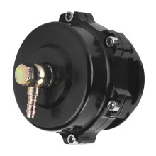 Valvola di sfogo turbo V-Band da 50 mm nera 35 psi