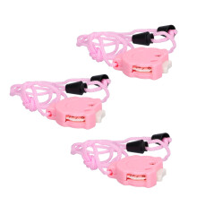 Contador de puntos para tejer de color rosa, 3 piezas, 4.8cm4cm