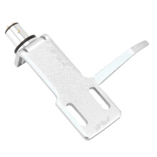 Cabezal de tocadiscos de aleación de aluminio - plateado