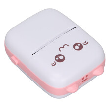 Mini stampante C9, rosa, batteria da 800 mAh, 57x30mm