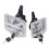 Pestillo de puerta de remolque T-Handle 2-Key cromado 102x93mm 14